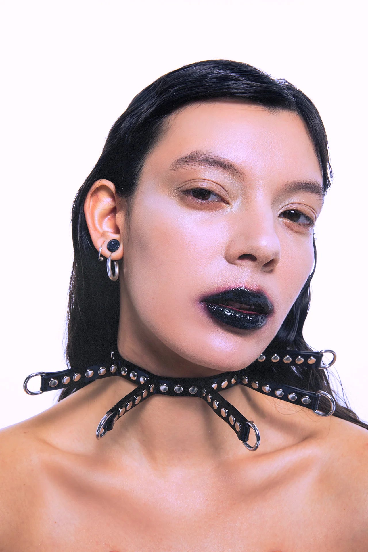 Commitment Issues Choker with Long Spikes